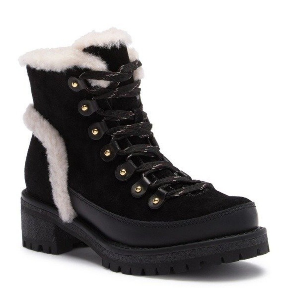NWOT Tory Burch Cooper Shearling Bootie